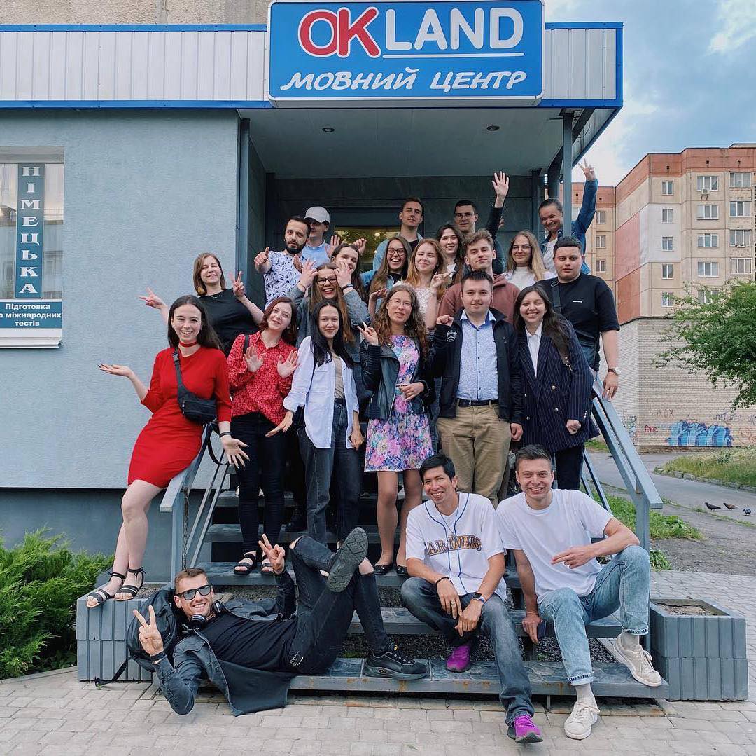Студенти Okland на занятті, Луцьк